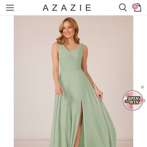 Azazie Bianca dress-New with tags.